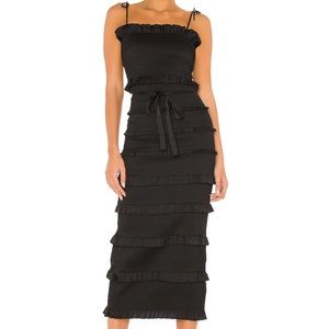 V.Chapman Lily Dress in Black - Size 2